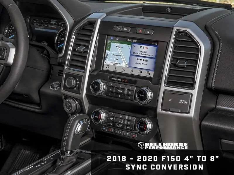 2018-2020 F150 4" To 8" Touchscreen Conversion W/ Sync 3 (18-20 F150) 1