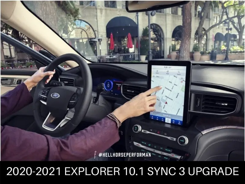 2020-2024 Ford Explorer 10.1” Sync 3 Lcd Upgrade 1