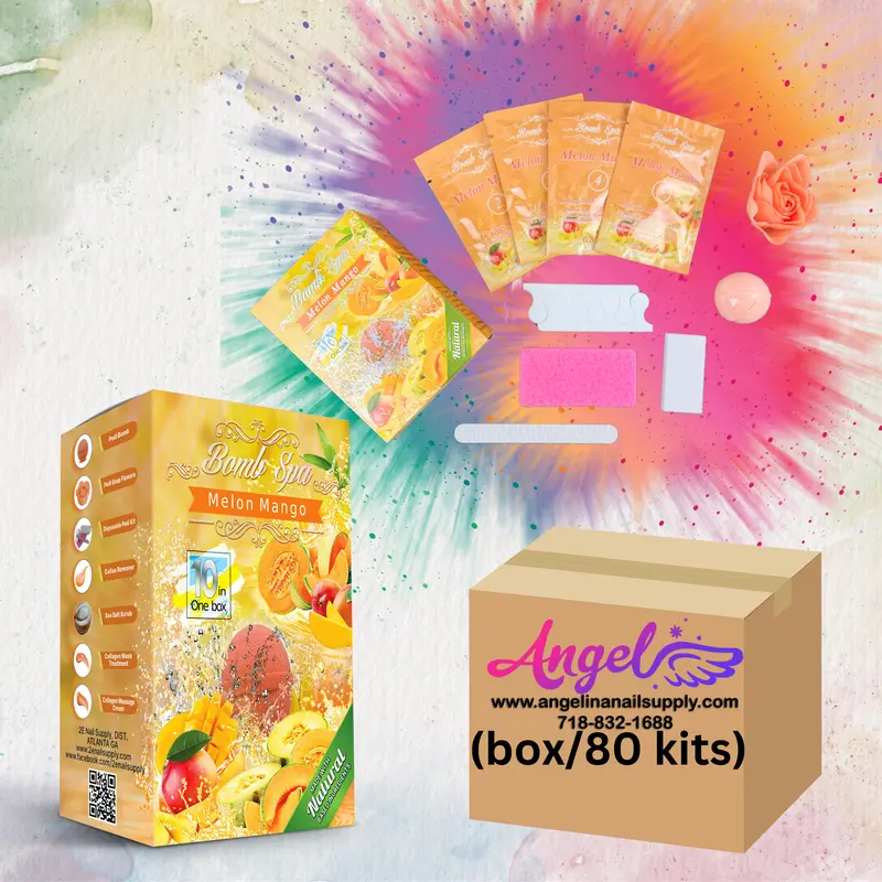 2E Organic Bomb Spa 10 In 1 - Melon Mango (Box/80 Kits) 1