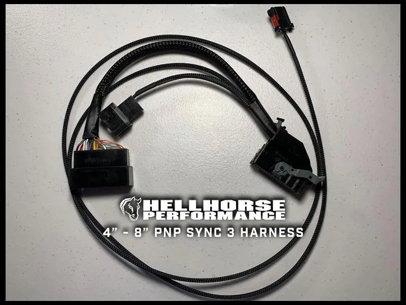 4" To 8" Plug 'N Play Conversion Harness For Sync 3 1