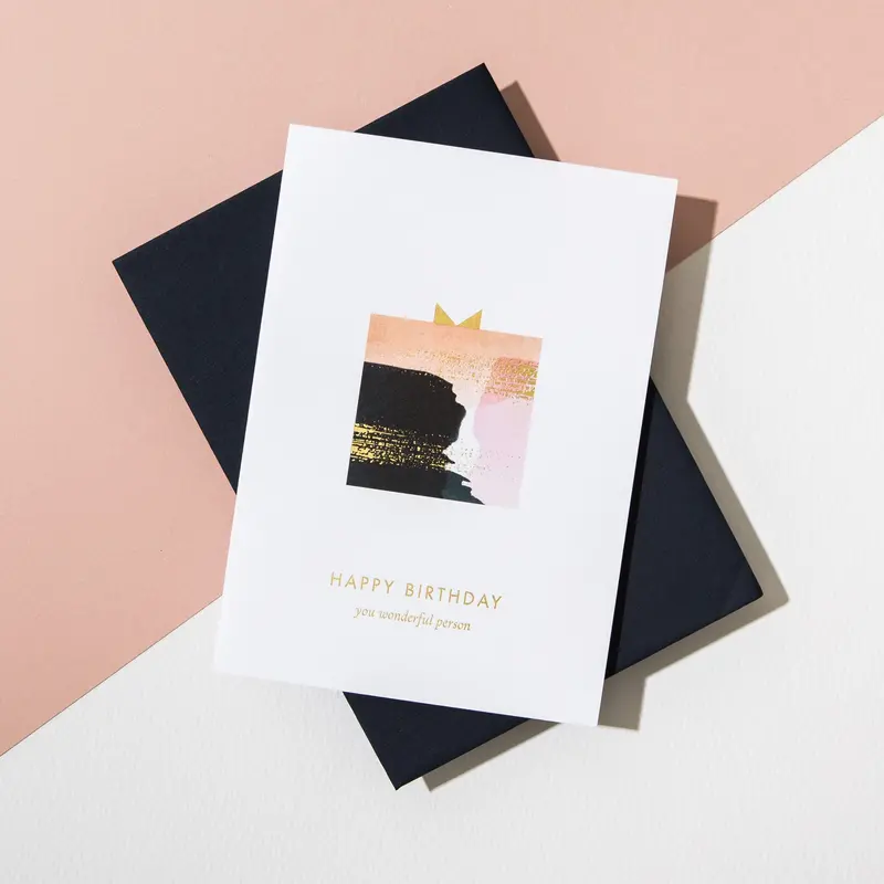 À L'aise - Card - Happy Birthday (Cake) 1