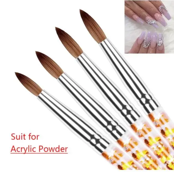Acrylic Brush Crystal 1