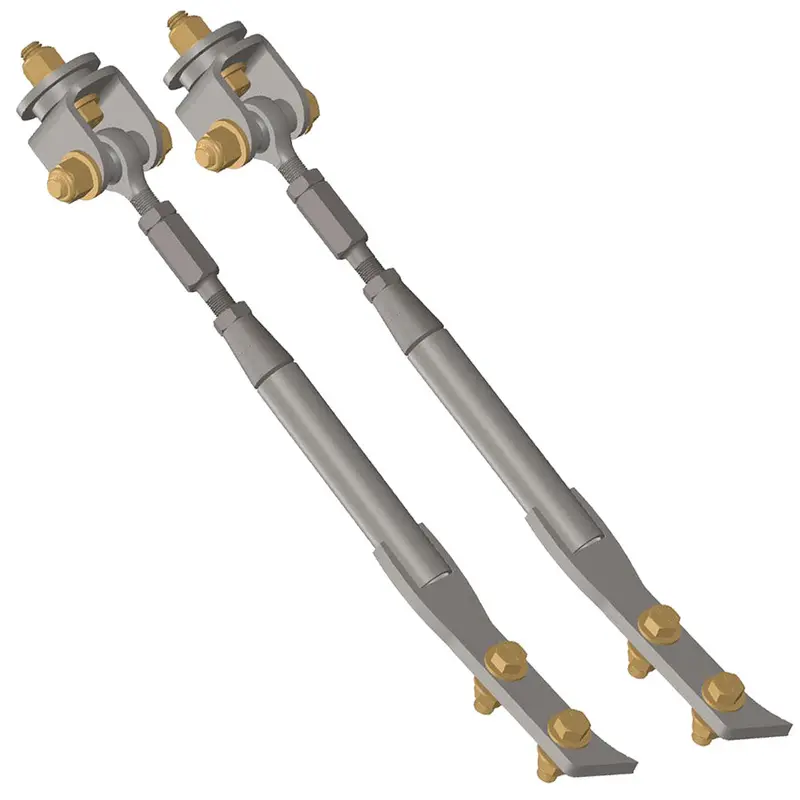 Adjustable Strut Rod Kit, 1970-78 Amc Gremlin - Drop Ships In Approx. 2-4 Weeks 1