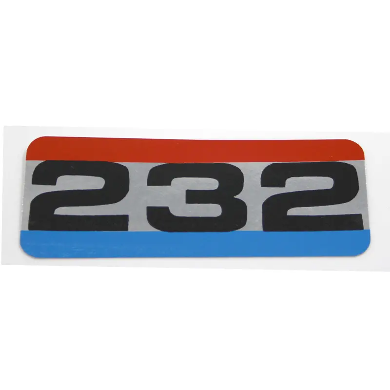 Air Cleaner Decal, 232, 1971-79 Amc 1