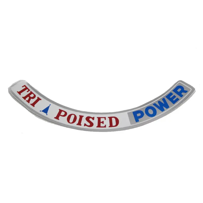 Air Cleaner Decal, 232, Tri-Poised, White, 1965-66 Amc, Rambler 1