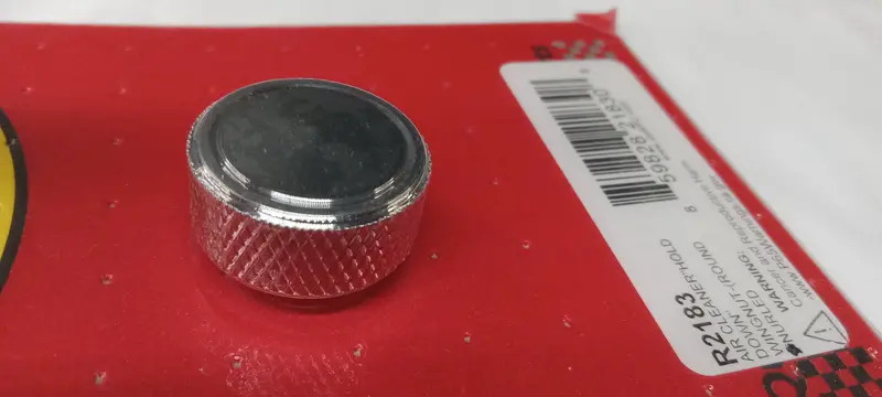 Air Cleaner Hold Down Nut, Knurled Aluminum - All Amc's And Jeeps 1