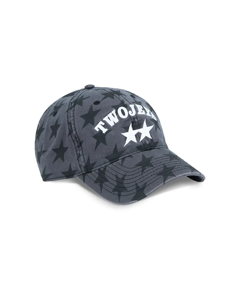 All-Over Black Dad Cap 1