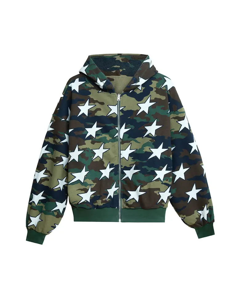 All Over Reversible Full-Zip Camo 1