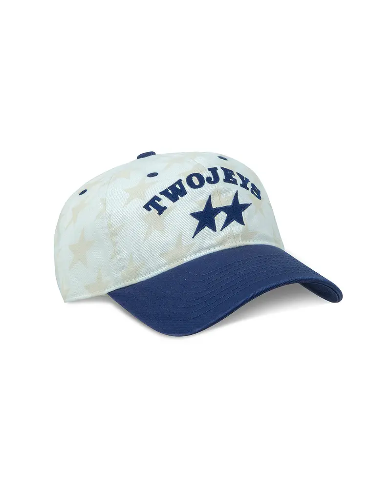 All-Over White Dad Cap 1
