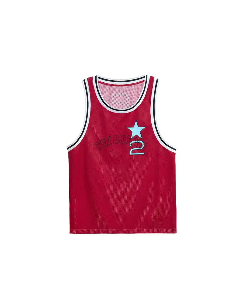 All-Star Mesh Tee Red 1