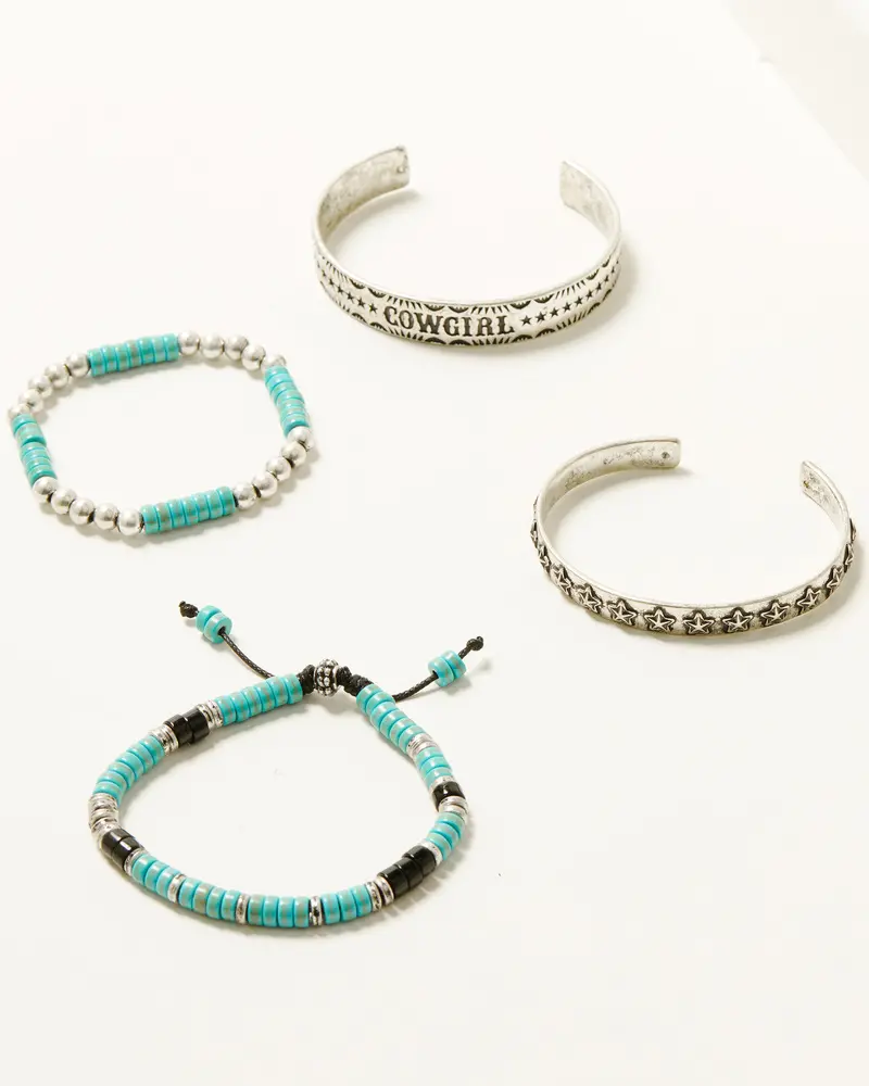 Amberwood Navajo Pearl Bracelet Set - 4 Piece 1