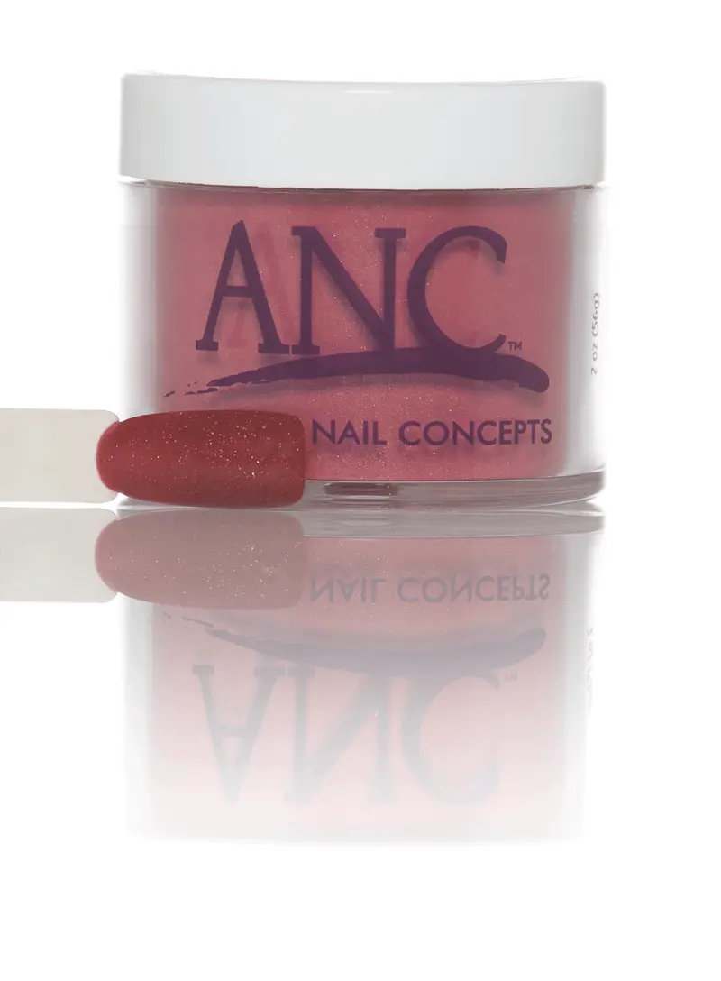 Anc Dip Powder 058 Metallic Dark Red 1