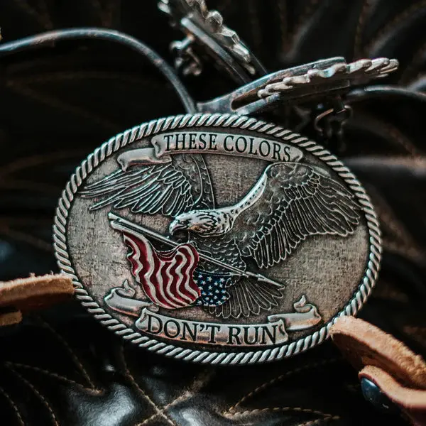 And West These Colors Don’T Run Buckle - 660-02 1