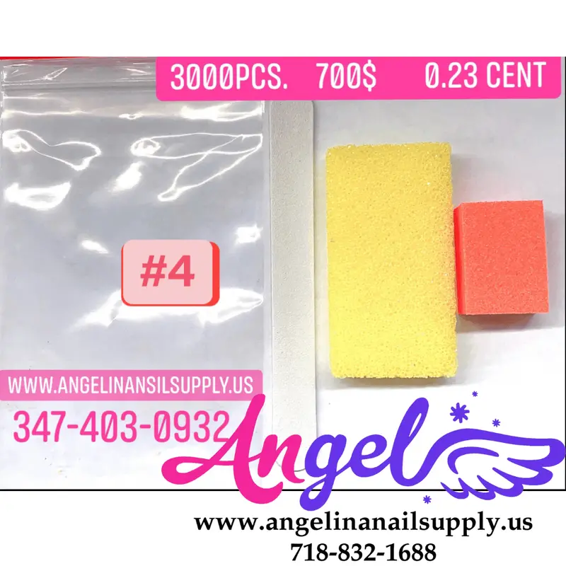 Angel (#4) - Disposable Manicure Pedicure Kit (3In1) 1