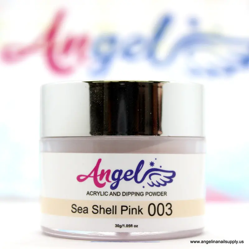 Angel Dip Powder D003 Sea Shell Pink 1