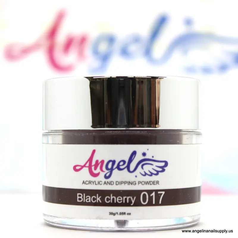 Angel Dip Powder D017 Black Cherry 1