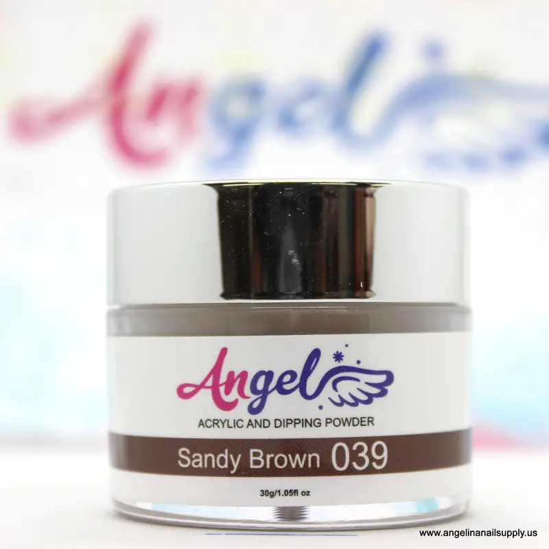 Angel Dip Powder D039 Sandy Brown 1