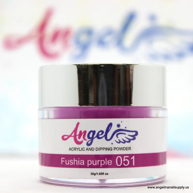 Angel Dip Powder D051 Fushia Purple 1
