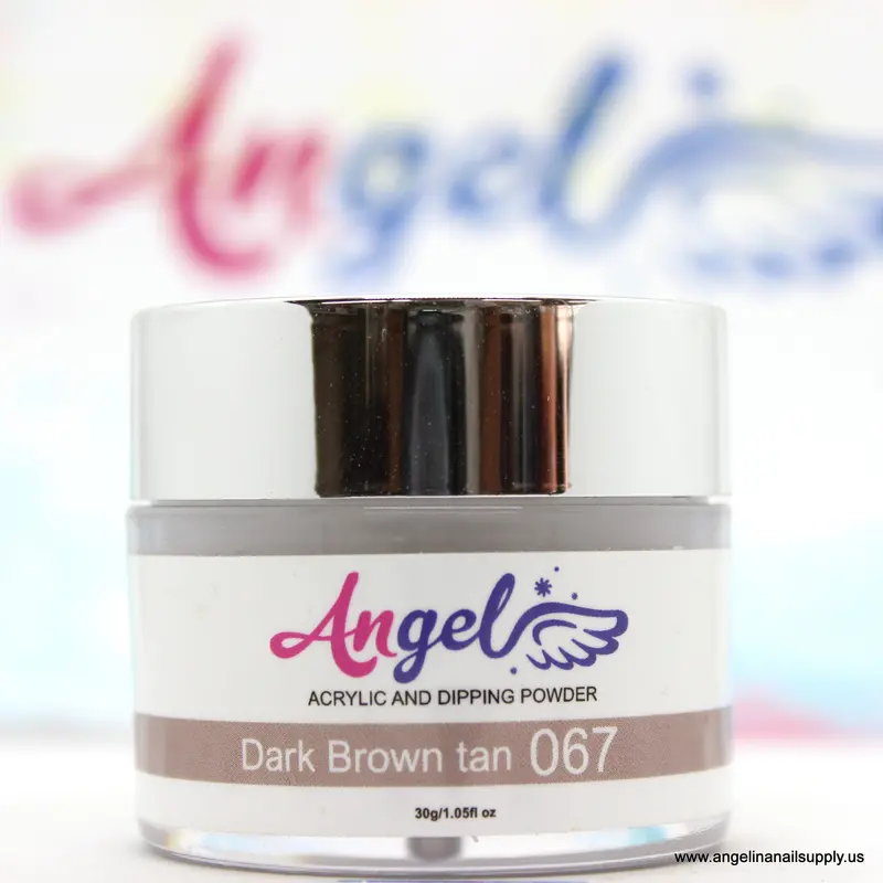 Angel Dip Powder D067 Dark Brown Tan 1
