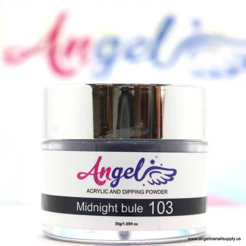 Angel Dip Powder D103 Midnight Bule 1
