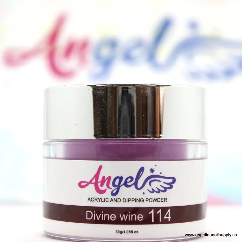 Angel Dip Powder D114 Divine Wine 1