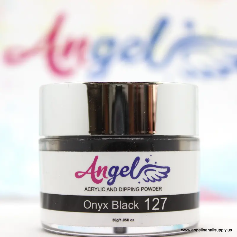 Angel Dip Powder D127 Onyx Black 1