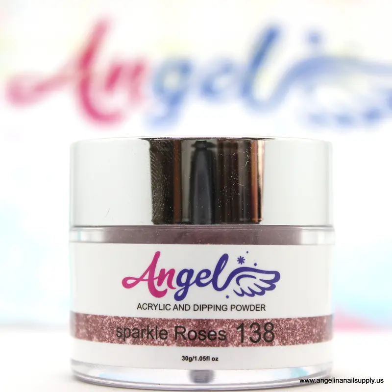 Angel Dip Powder D138 Sparkle Roses 1