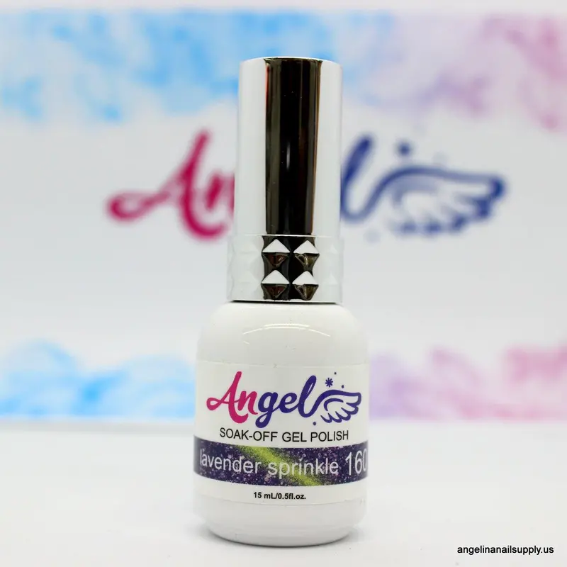 Angel Gel Cateyes 160 Lavender Sprinkle 1