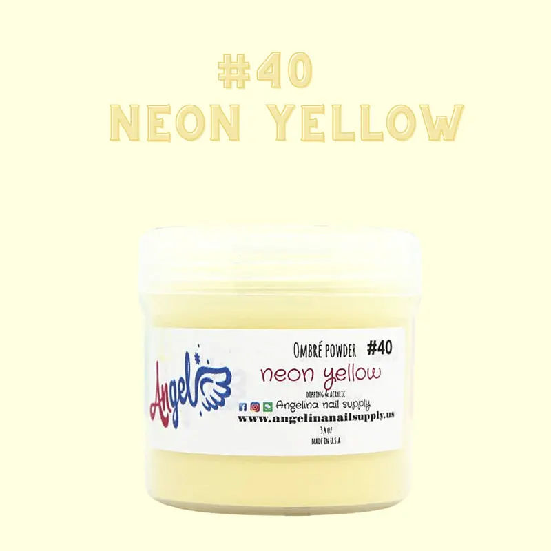 Angel Ombre Powder 40 Neon Yellow 1