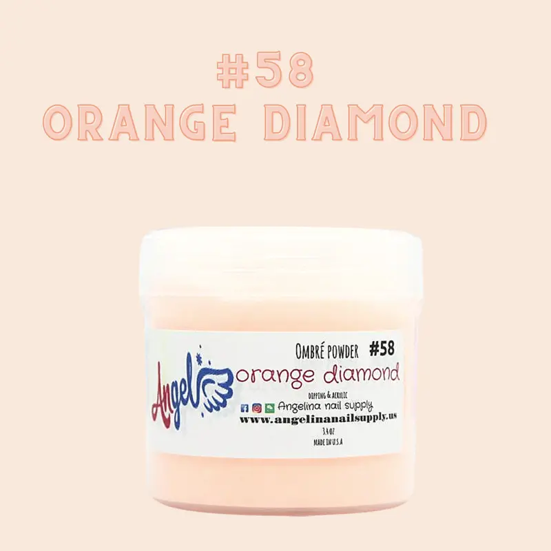 Angel Ombre Powder 58 Orange Diamond 1