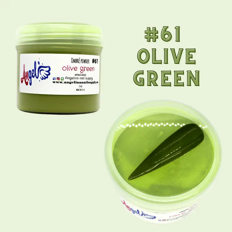 Angel Ombre Powder 61 Olive Green 1