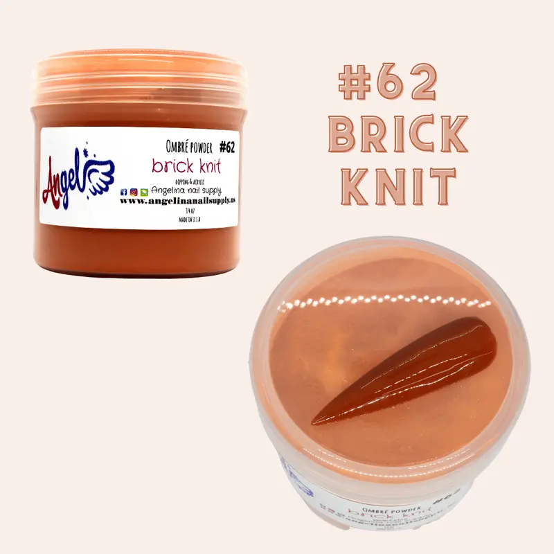 Angel Ombre Powder 62 Brick Knit 1