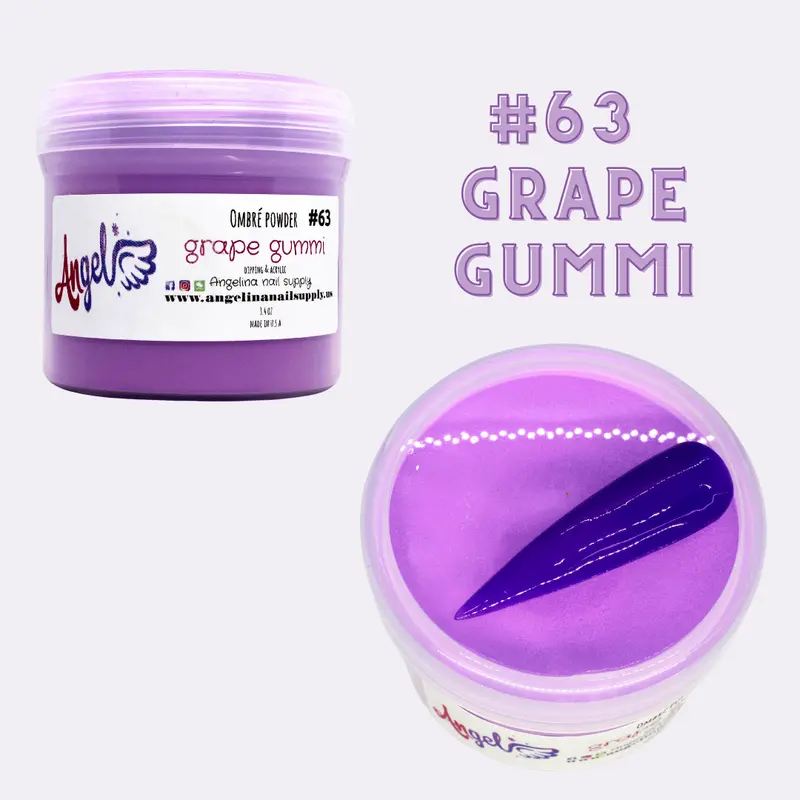 Angel Ombre Powder 63 Grape Gummi 1