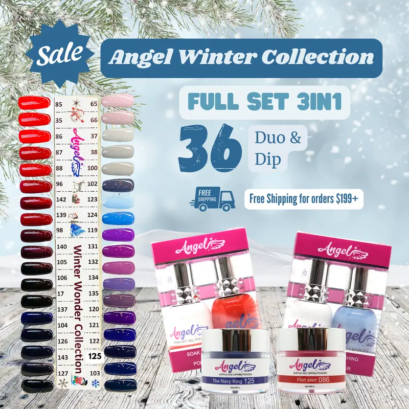 Angel Winter Collection 36 Colors 3In1 Powder + Gel Duo 1