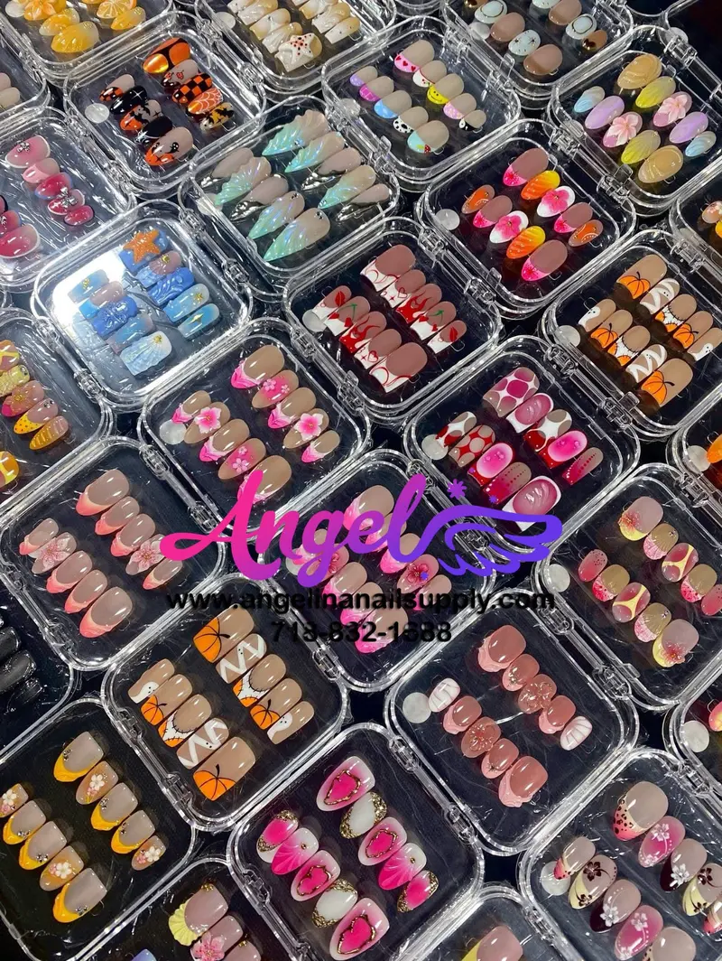 Angelina Handmade Custom Press-On | #001-#029 1