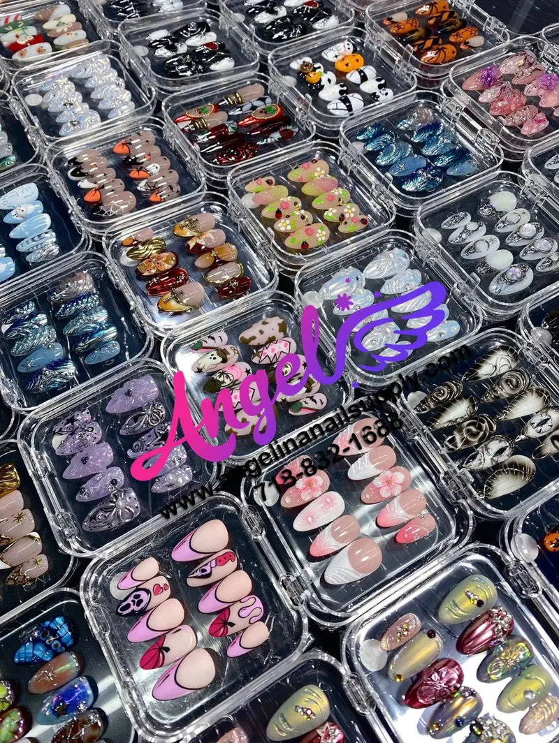 Angelina Handmade Custom Press-On | #090-#119 1