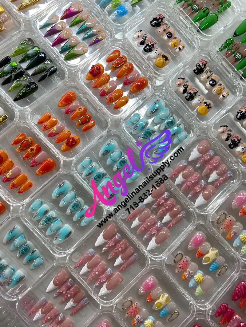 Angelina Handmade Custom Press-On | #300-#329 1