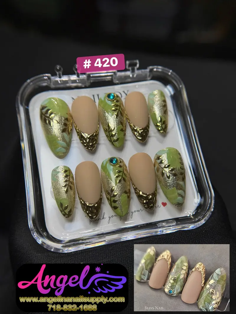 Angelina Handmade Custom Press-On | #420-#449 1