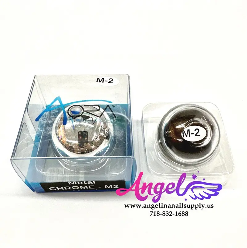 Aora Chrome Powder M02 Black Metal 1