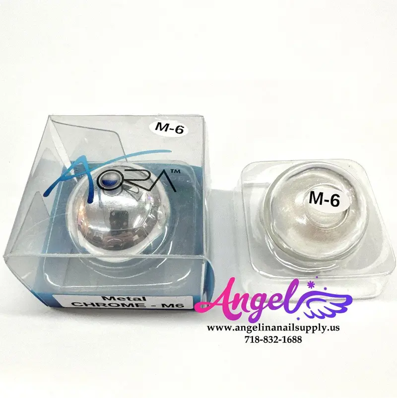 Aora Chrome Powder M06 White Metal 1