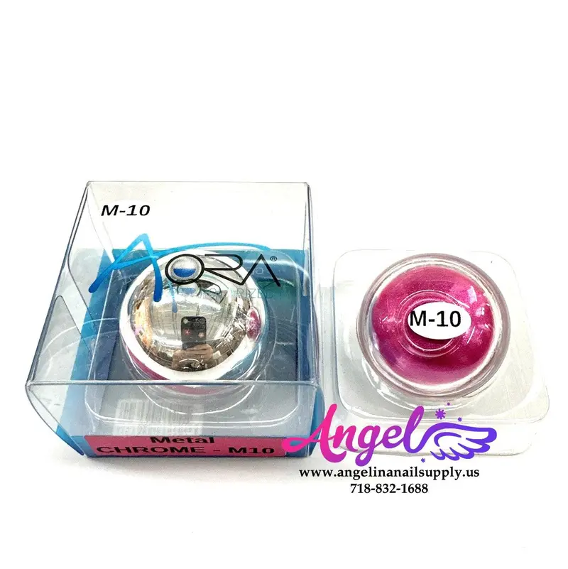 Aora Chrome Powder M10 Magenta Metal 1
