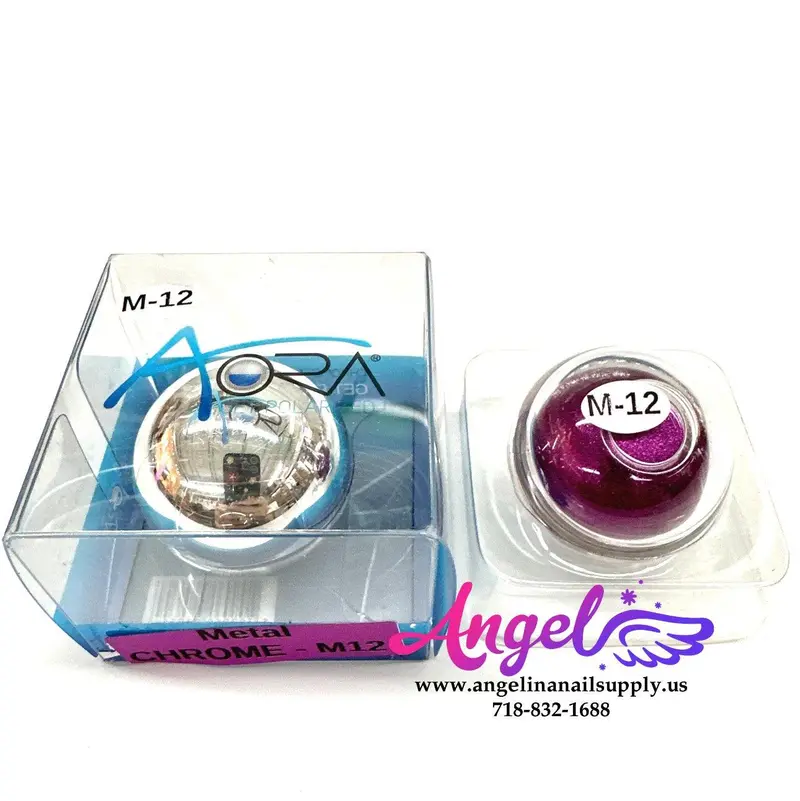 Aora Chrome Powder M12 Purple Metal 1