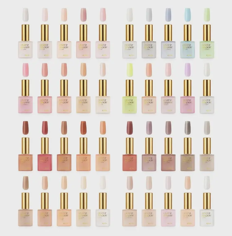 Aprés Gel Sheer Couleur Light And Shadow 40 Color Collection 2