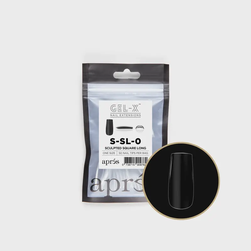 Aprés Gel-X® Sculpted Square Long Refill Bag (50Pcs/Pack) 1
