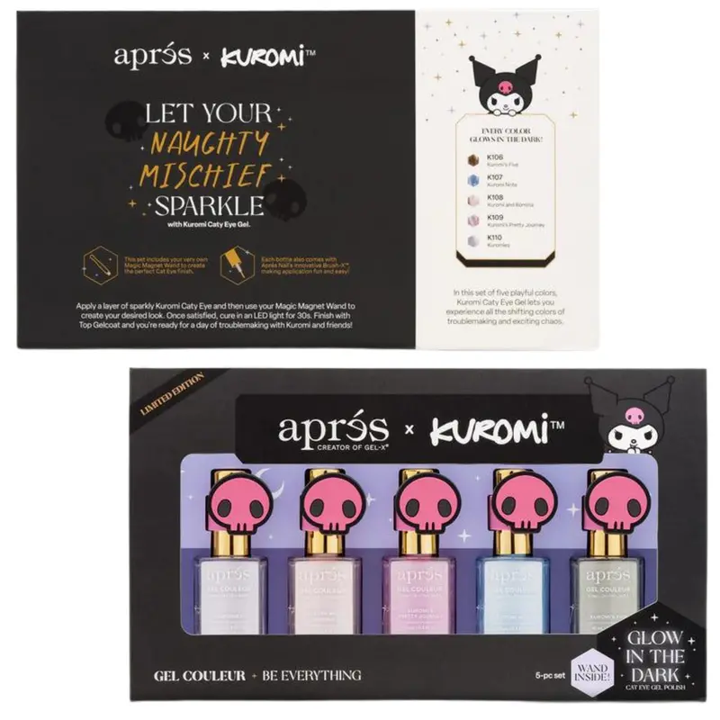 Aprés Kuromi™ Caty Eye Gel Couleur 1