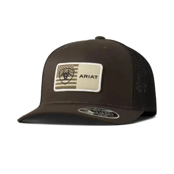 Ariat Ff110 Snap Back Flag Patch Cap -  A300090702 1