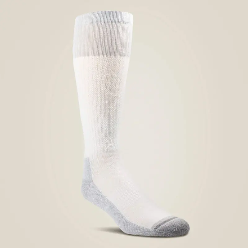 Ariat Venttek Over-The-Calf Western Boot Sock 2-Pair - 10038255 1