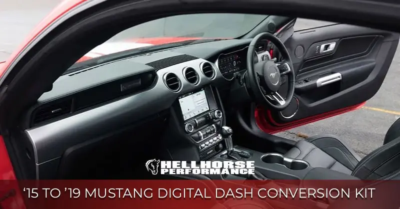 Australia - '15 - '23 Mustang Digital Dash Plug 'N Play Conversion Kit (Rhd/Kmh) 1