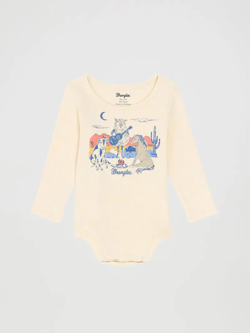 Baby Girl Wrangler® Bodysuit - 112367542 1