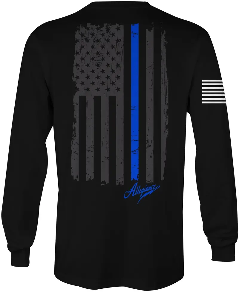Back The Blue B.H. Ls Tee 1